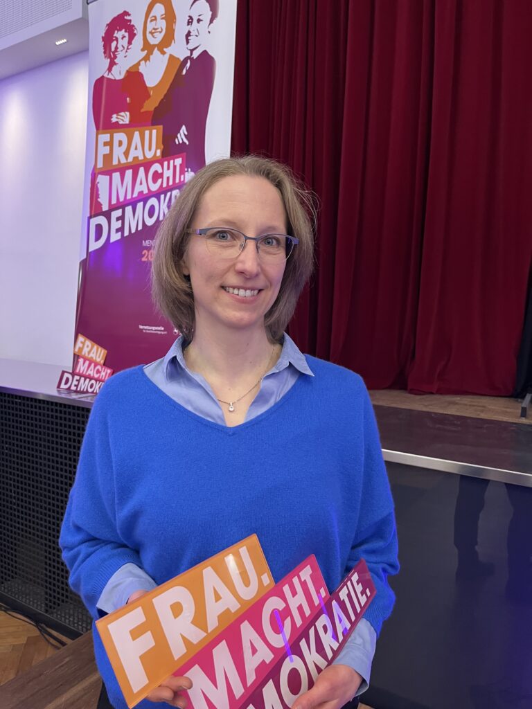 Frau.Macht.Demokratie – Ina Peters hat das Mentoring-Programm absolviert